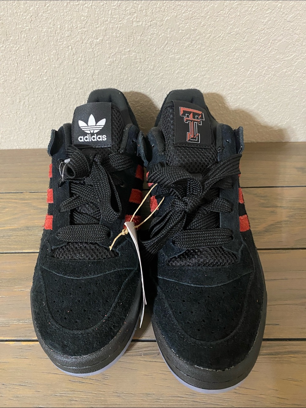 NCAA x adidas Forum Low Texas Tech Raiders NWT men’s size 10.5
